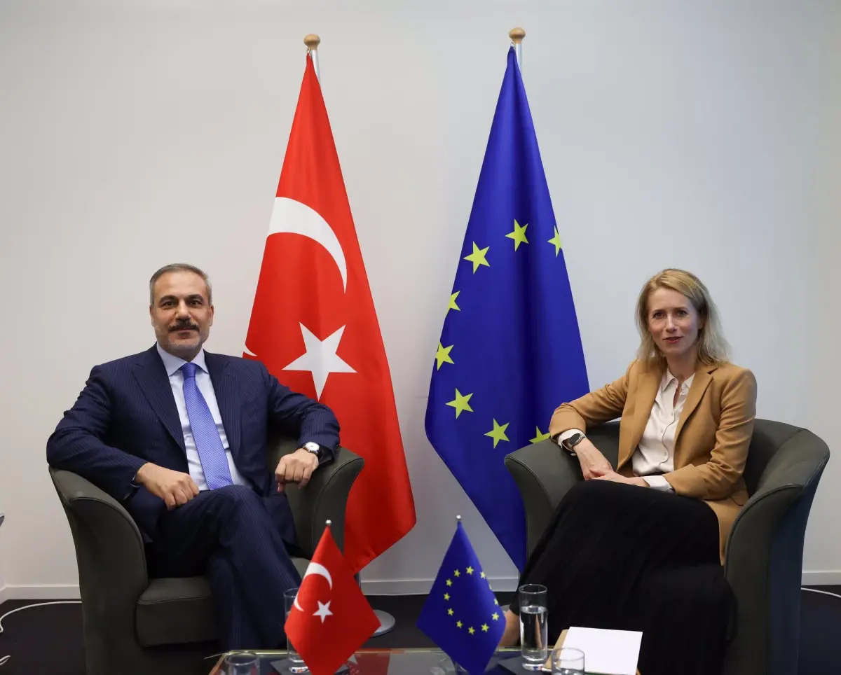 Fidan, Lüksemburg’da Kallas ile Görüştü